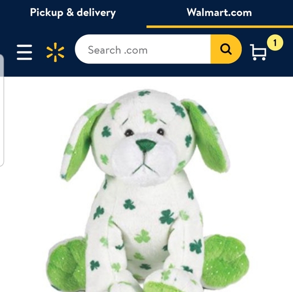 webkinz clover puppy